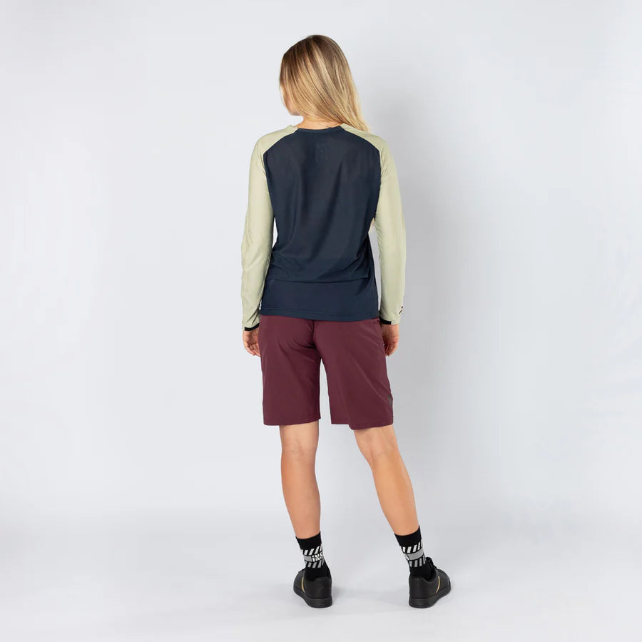 Damen Flow Lite 1.0 Henley - sand-marine