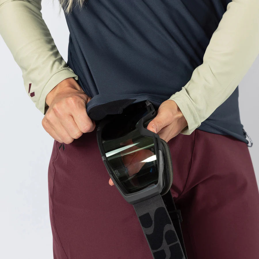 Damen Flow Lite 1.0 Henley - sand-marine