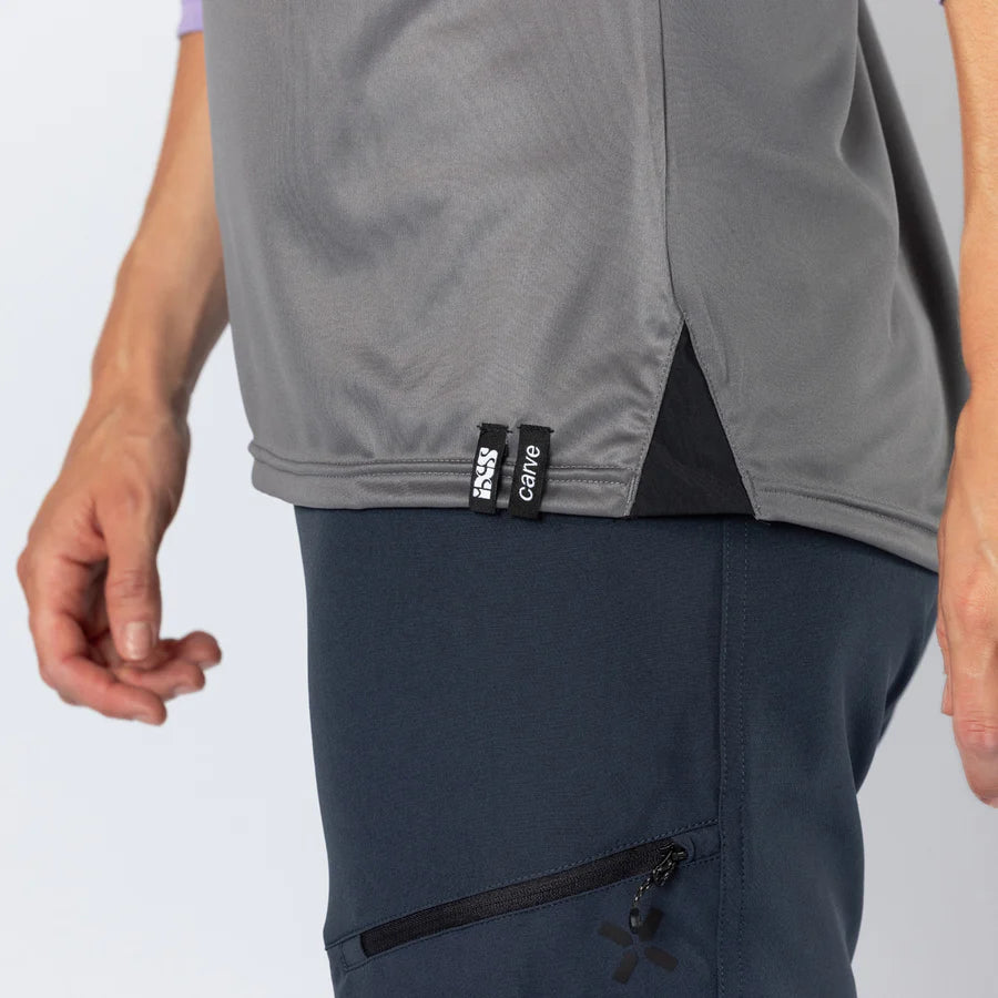 Damen Carve 1.0 3/4 Jersey - lavender-graphit