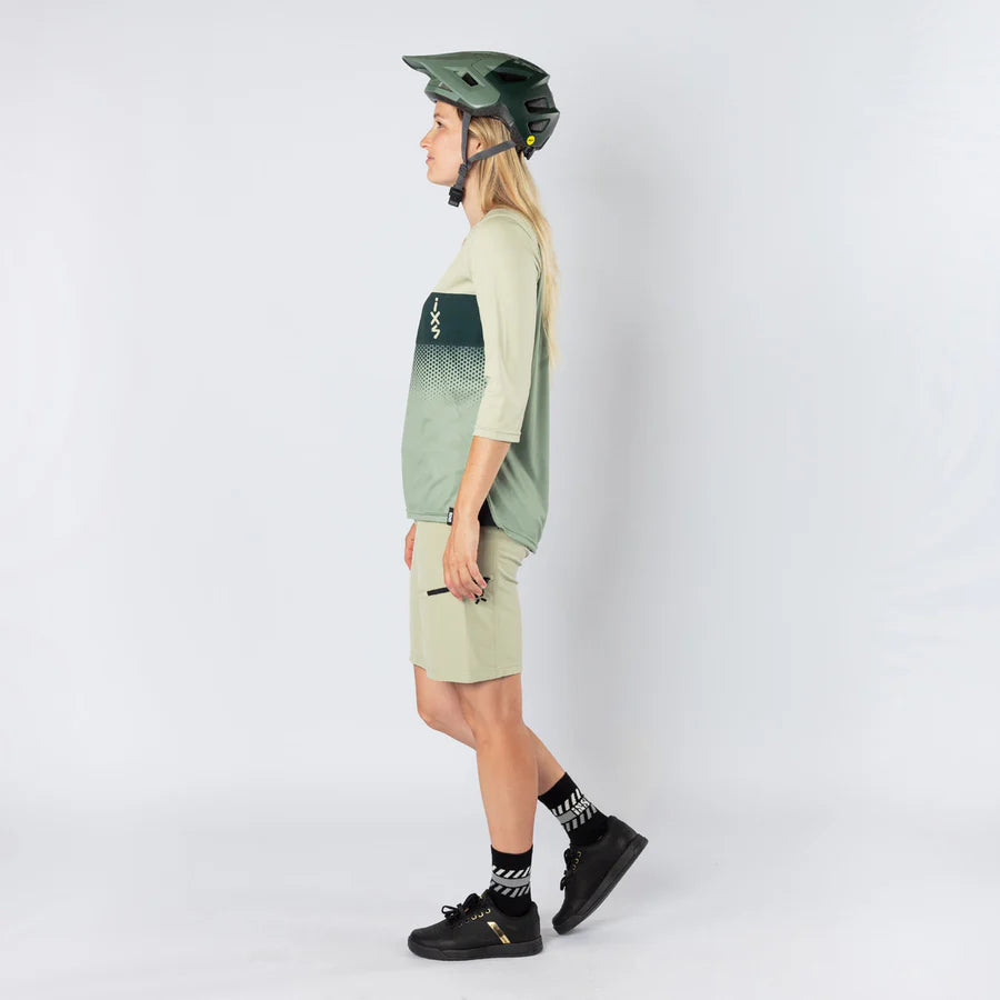 Damen Carve 1.0 3/4 Jersey - sand-sage