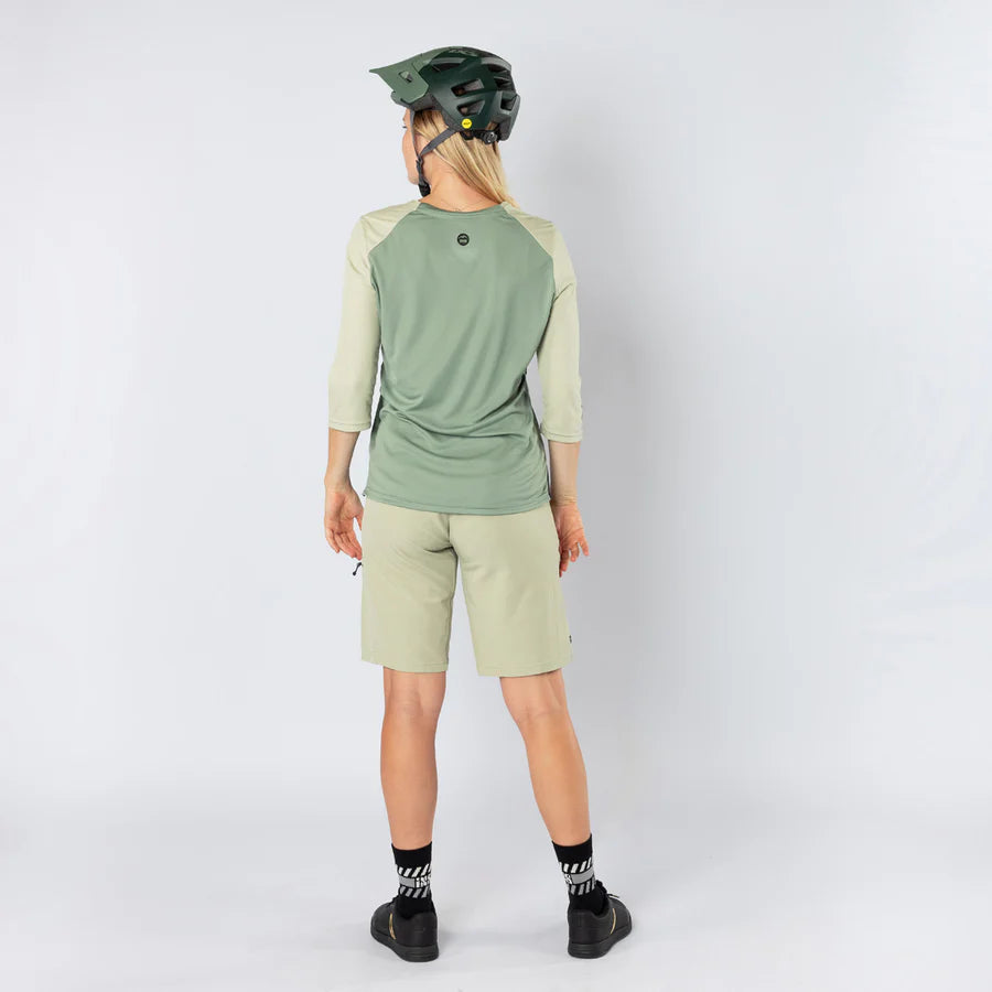 Damen Carve 1.0 3/4 Jersey - sand-sage