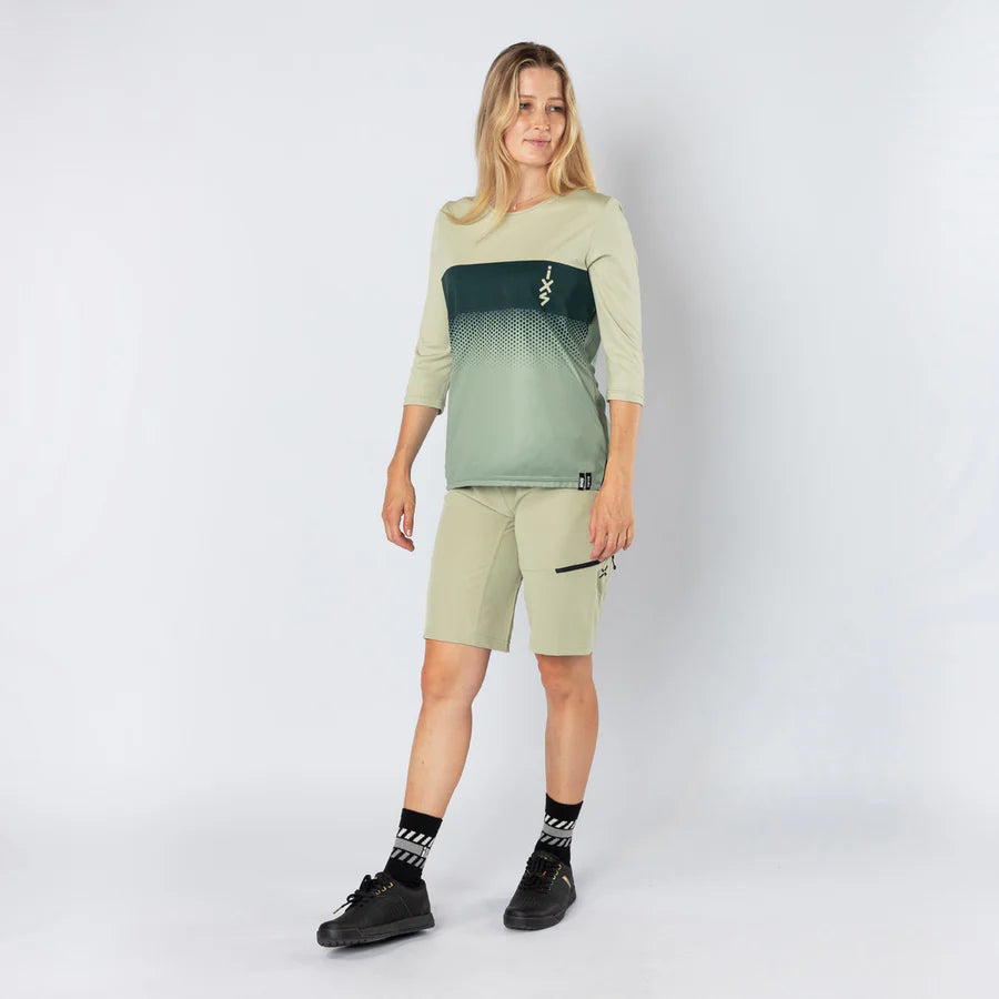 Damen Carve 1.0 3/4 Jersey - sand-sage