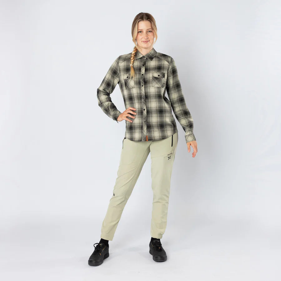 Damen Carve 1.0 Shirt - sand-schwarz