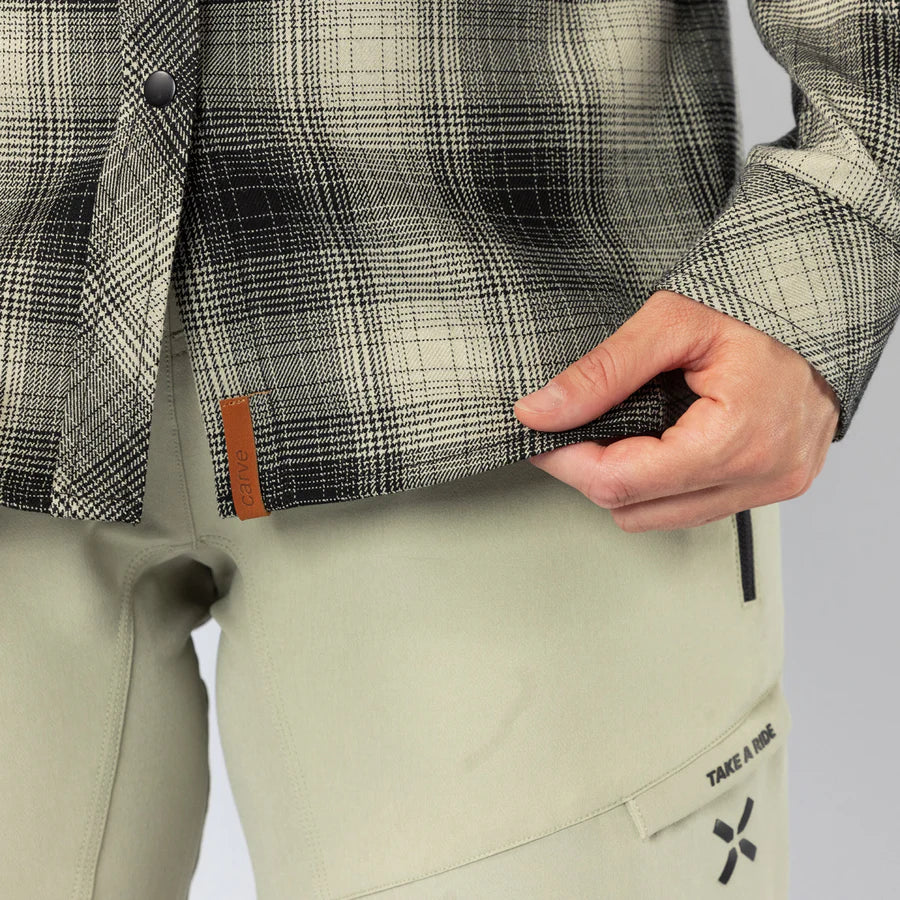 Damen Carve 1.0 Shirt - sand-schwarz