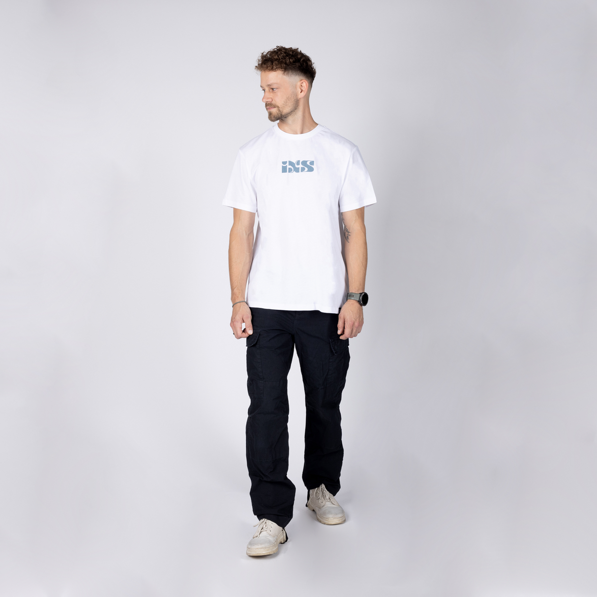 Brand 1.1 Tee - weiss