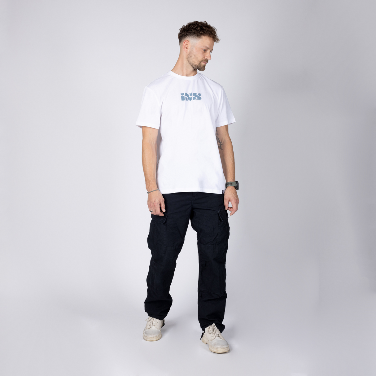 Brand 1.1 Tee - weiss