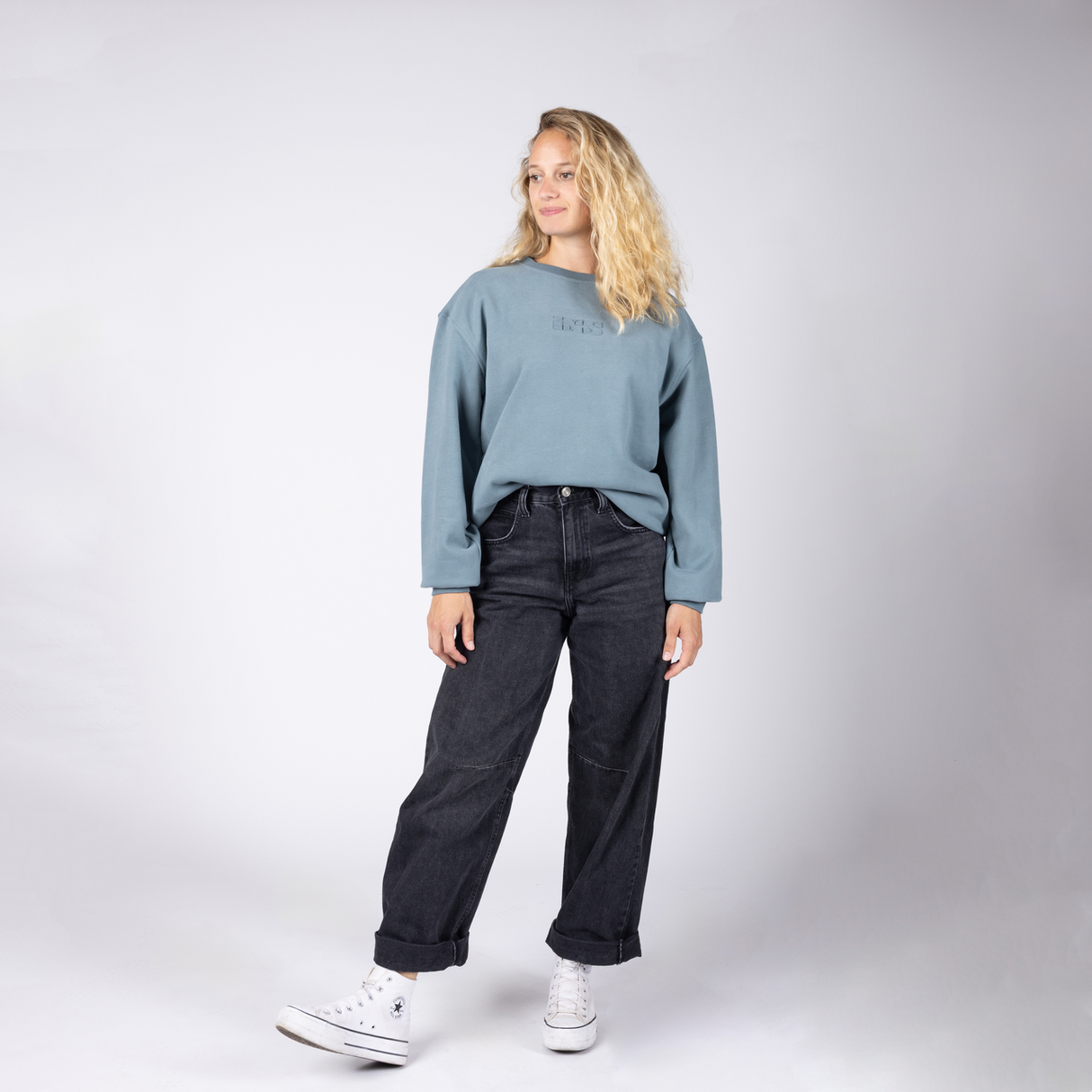 Brand 1.0 Sweater - blau grau