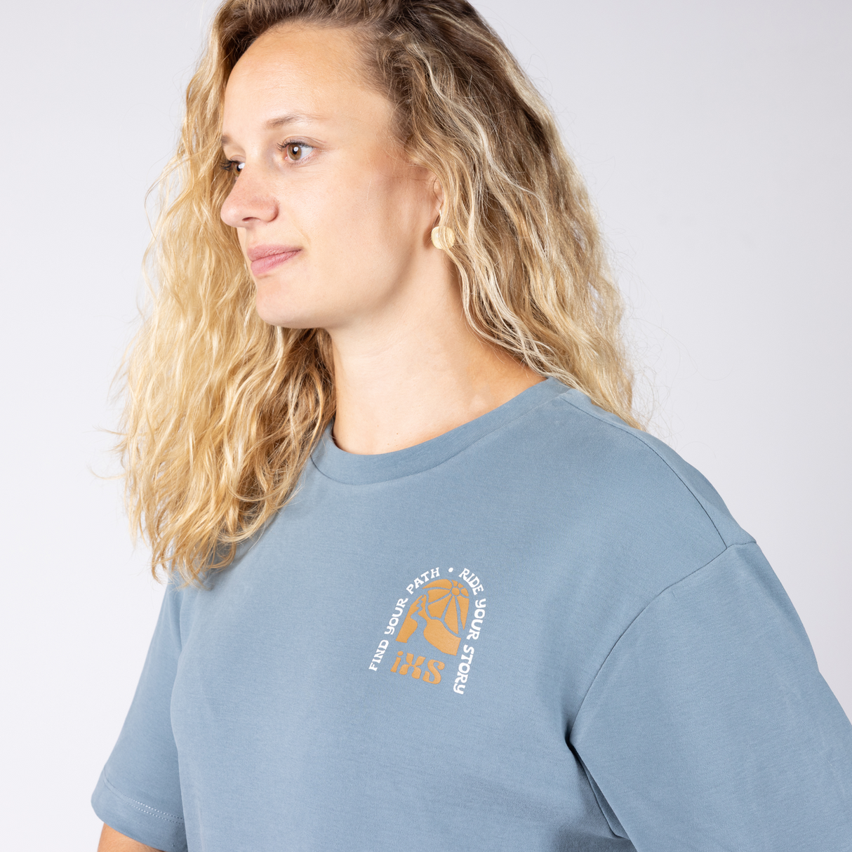 Graphic 1.0 WMS Tee - blau grau