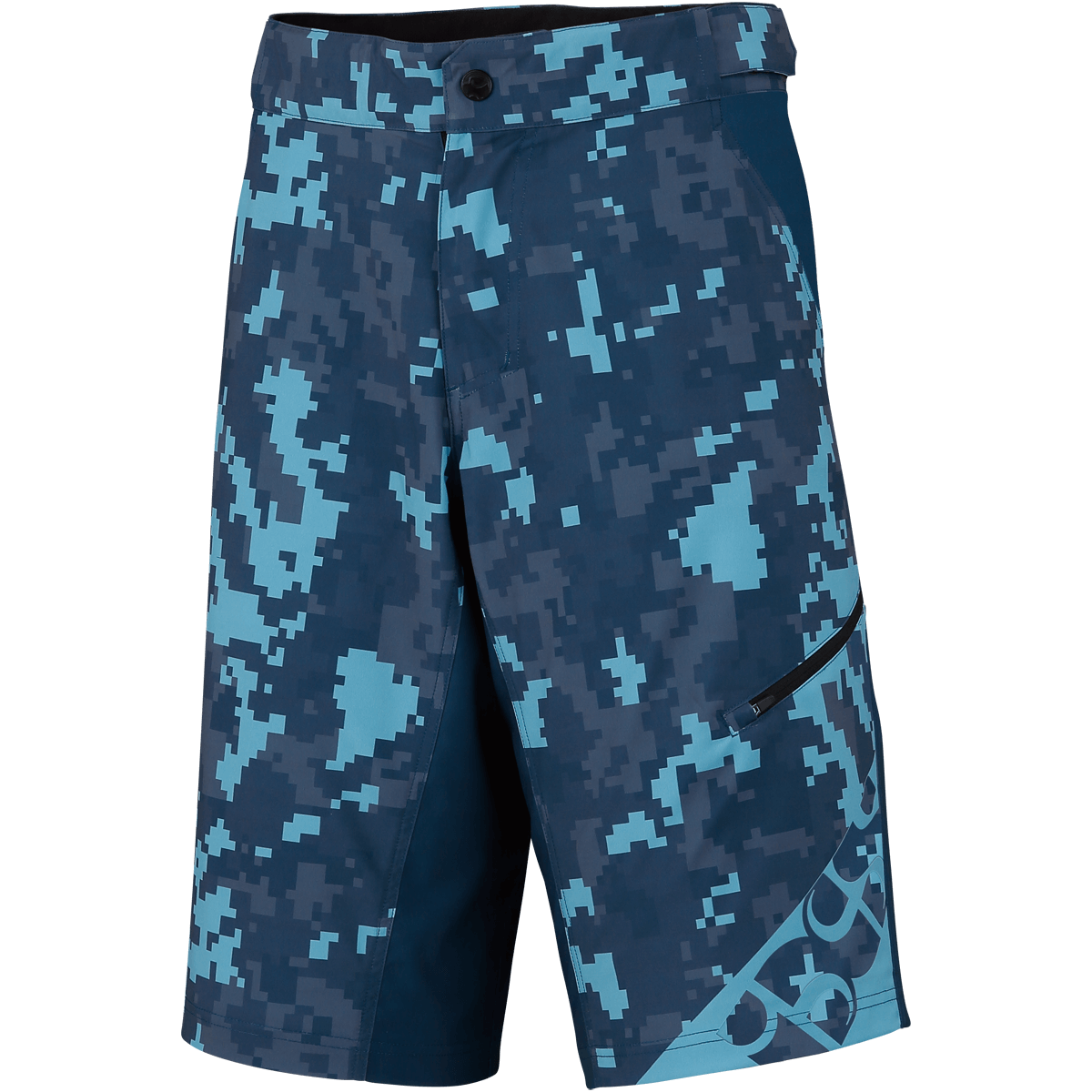 Culm Kids Shorts - Blau/Camo iXS