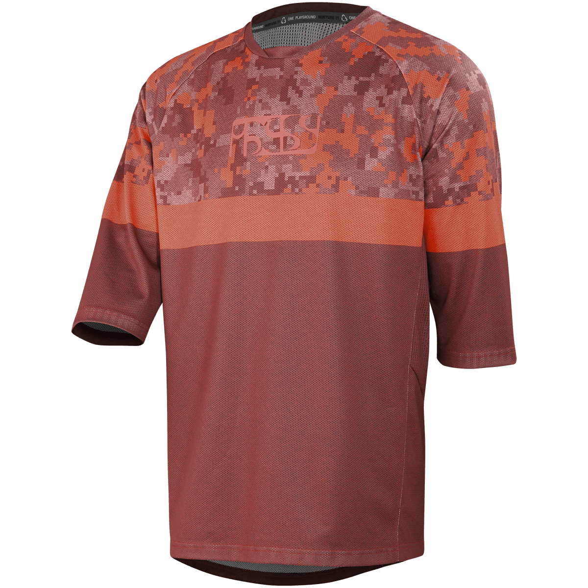 Carve Air Trikot - Rot/Camo - 3/4 iXS