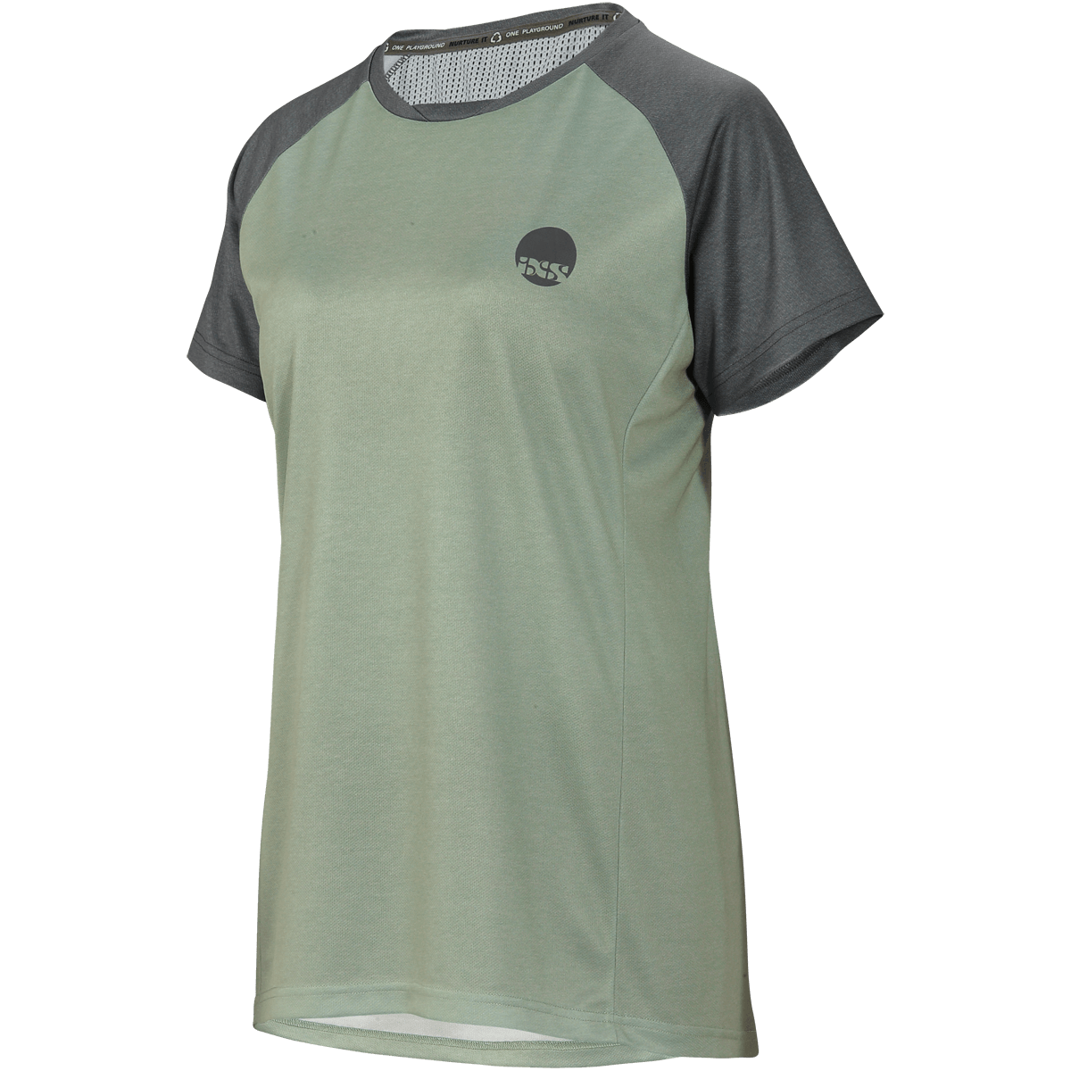 Flow Damen Trikot - Olivegrün/Graphite iXS