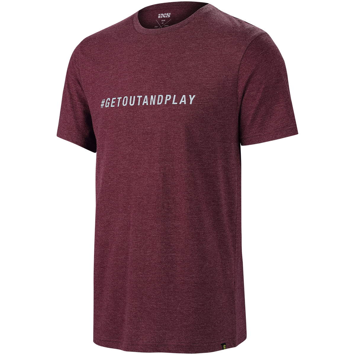 Getoutandplay Organic Cotton T-Shirt - Raisin iXS