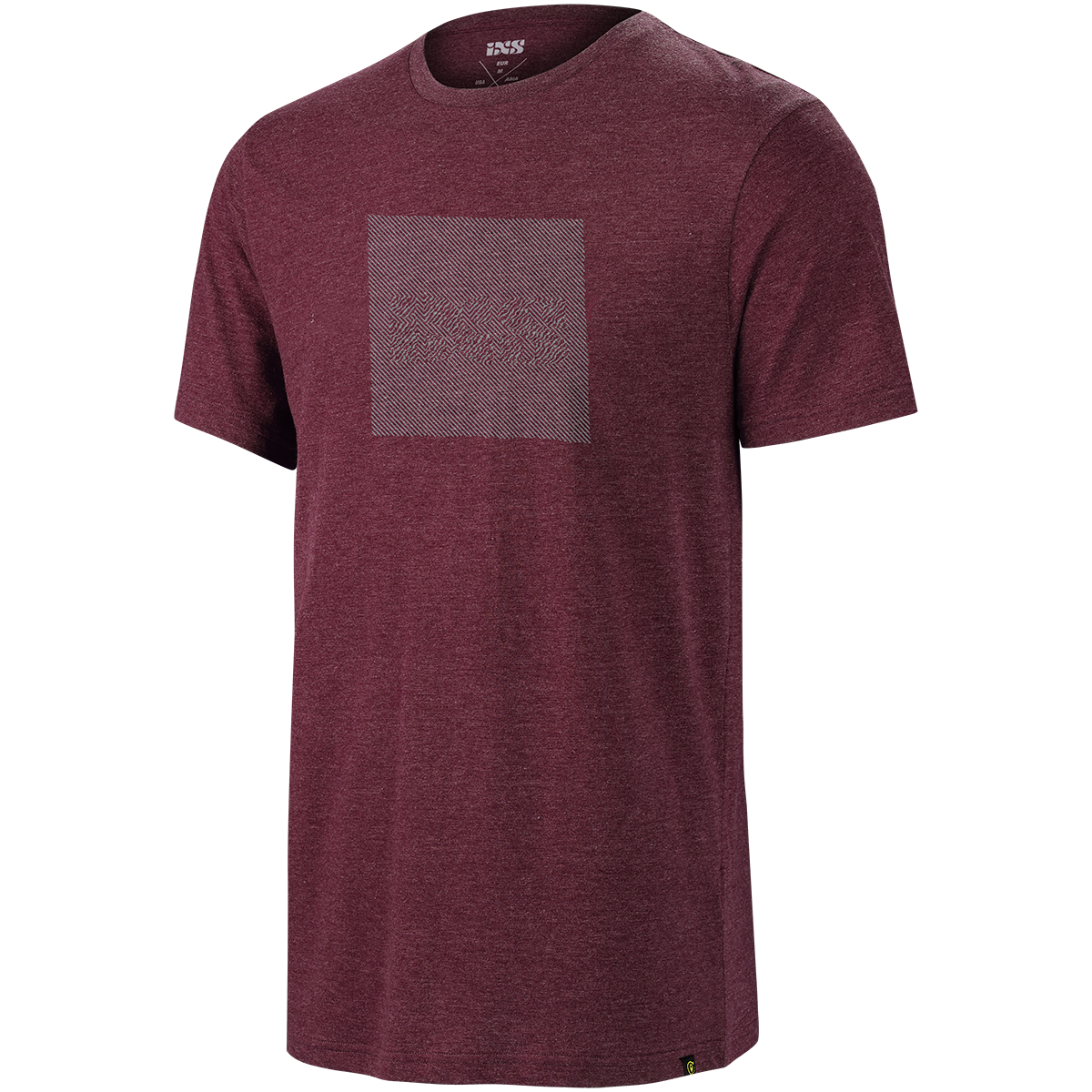Illusion Organic Cotton T-Shirt - Raisin iXS