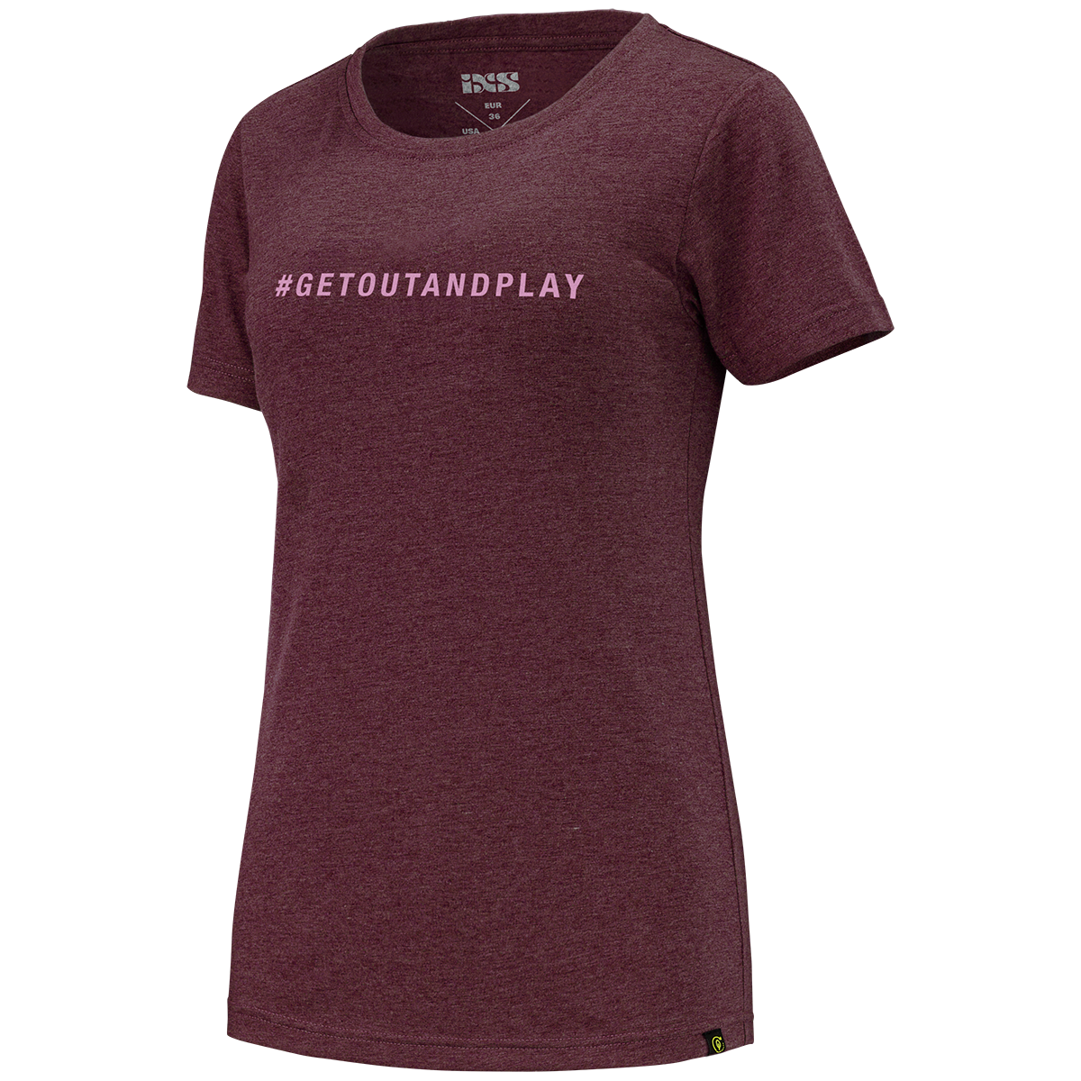 Getoutandplay Women Organic Cotton T-Shirt - Raisin
