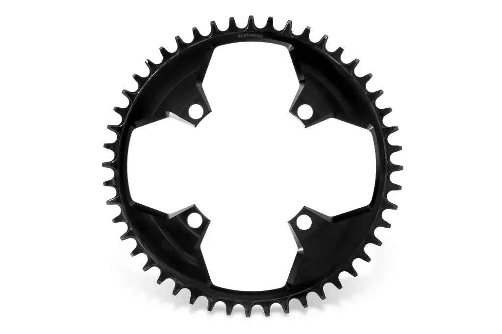 104 BCD Kettenblatt, 4 Loch, rund - schwarz