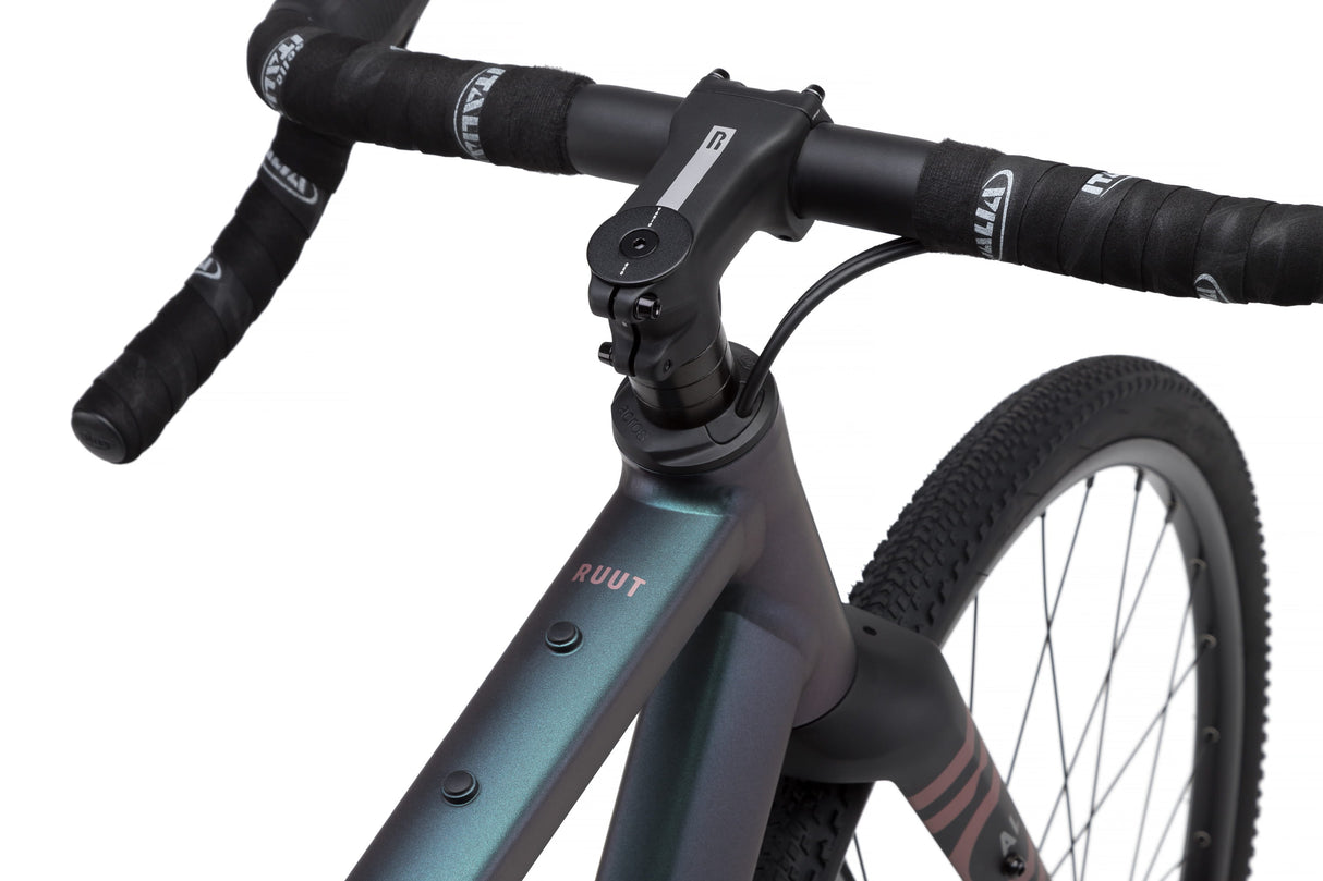 Ruut AL 1 2x Gravel Plus Bike - Cromo/Nero