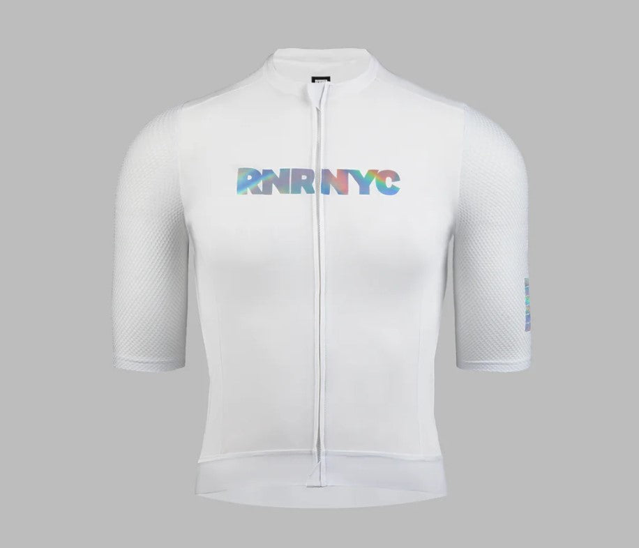 REVERB Race Jersey - White RUBBER N' ROAD