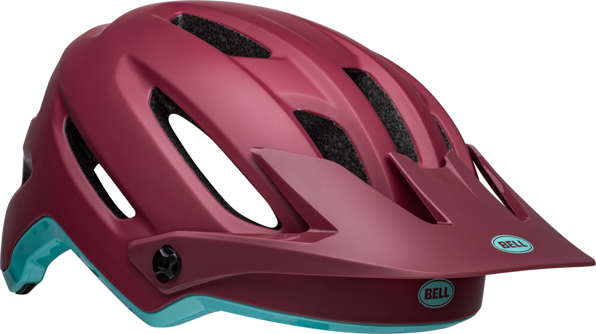 4FORTY MIPS® Fahrradhelm - matte/gloss brick red/ocean