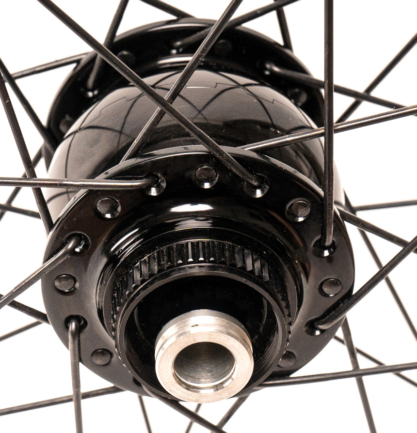 Laufrad SON 28 12 disc center lock + DT G540 db 32h