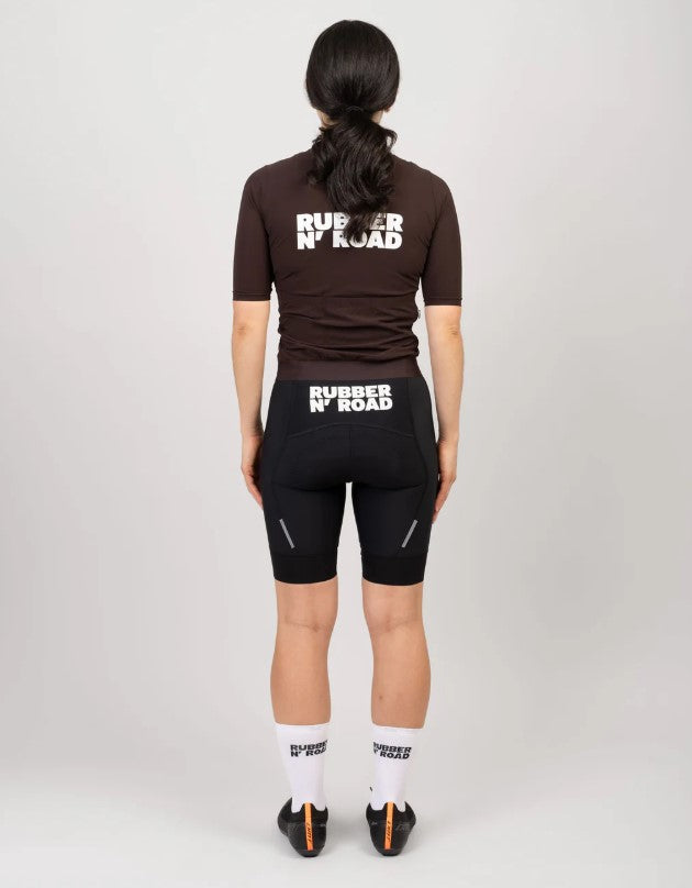 Women's Uniform Bib Shorts - Black