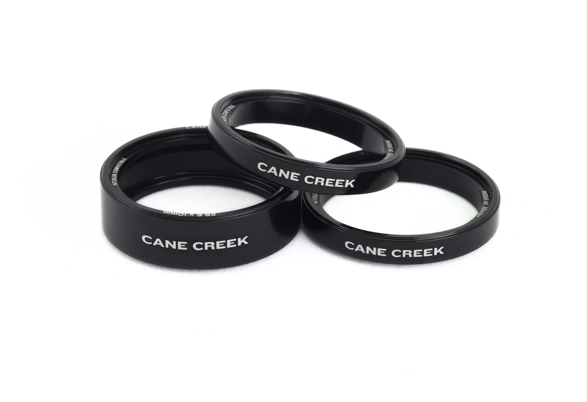 Interlok Spacer Kit, 2x5mm, 1x10mm - Black Cane Creek