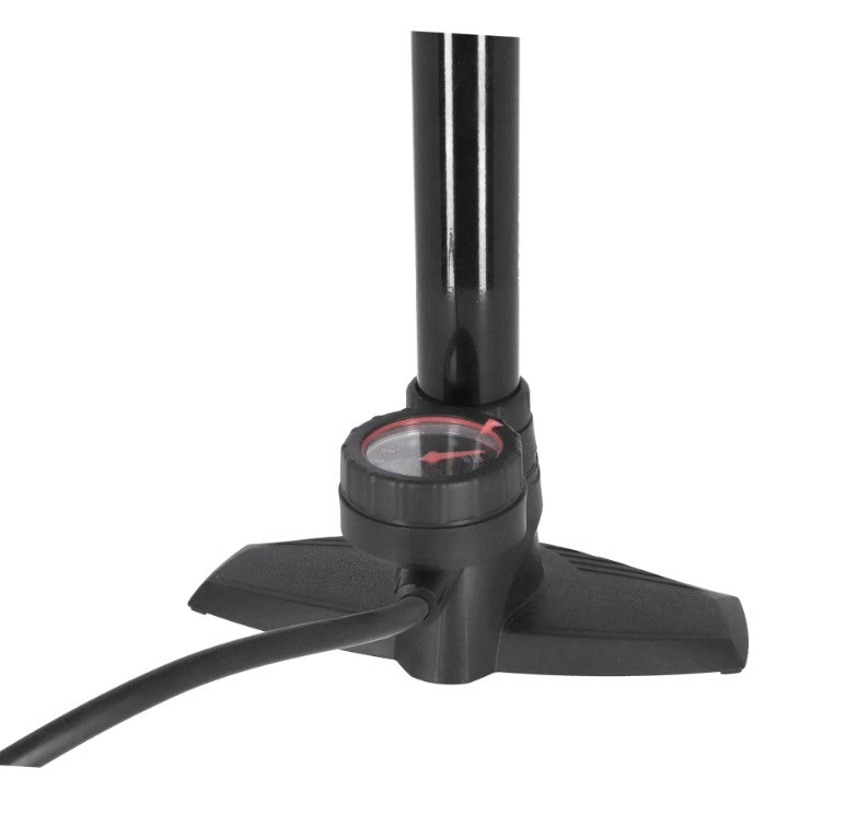 Standpumpe 'Delta' PU-S07, 11 bar, mit Dualkopf - schwarz