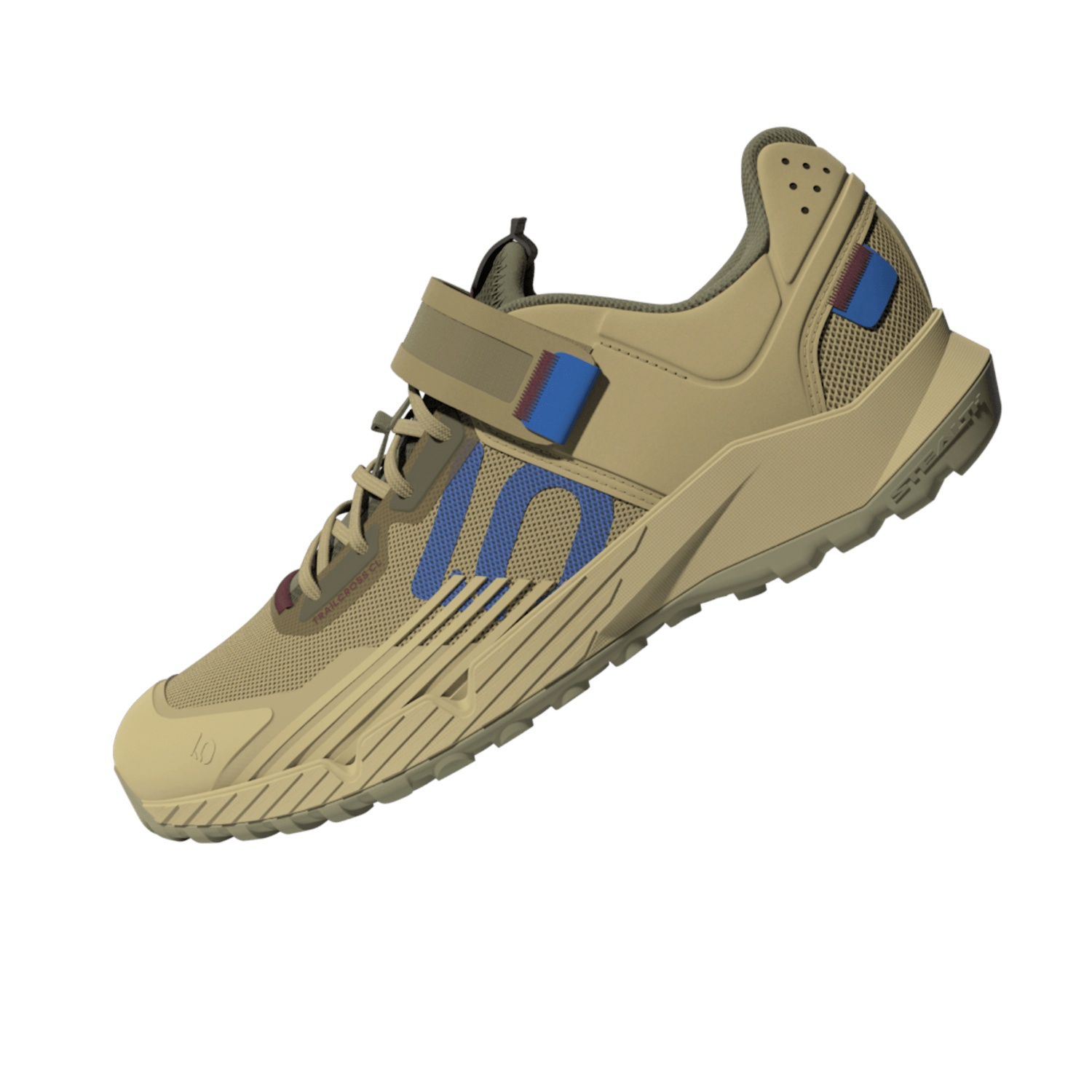 Trailcross Clip-In - Beige Tone/Blue Rush/Orbit Green