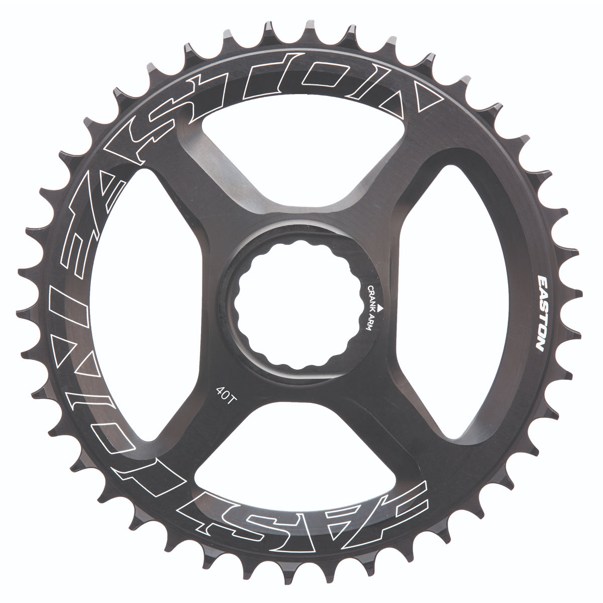 Direct Mount Cinch Flattop - 12-Fach Kettenblatt - Schwarz