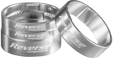 Spacer Set Gabel ultra light - 1 1/8 Zoll - silber