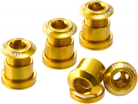 Chainring Bolt Set Kettenblattschrauben - 7mm - gold