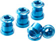 Chainring Bolt Set Kettenblattschrauben - 7mm - hellblau