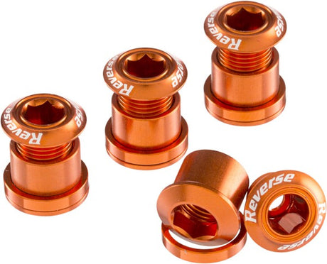 Chainring Bolt Set Kettenblattschrauben - 7mm - orange