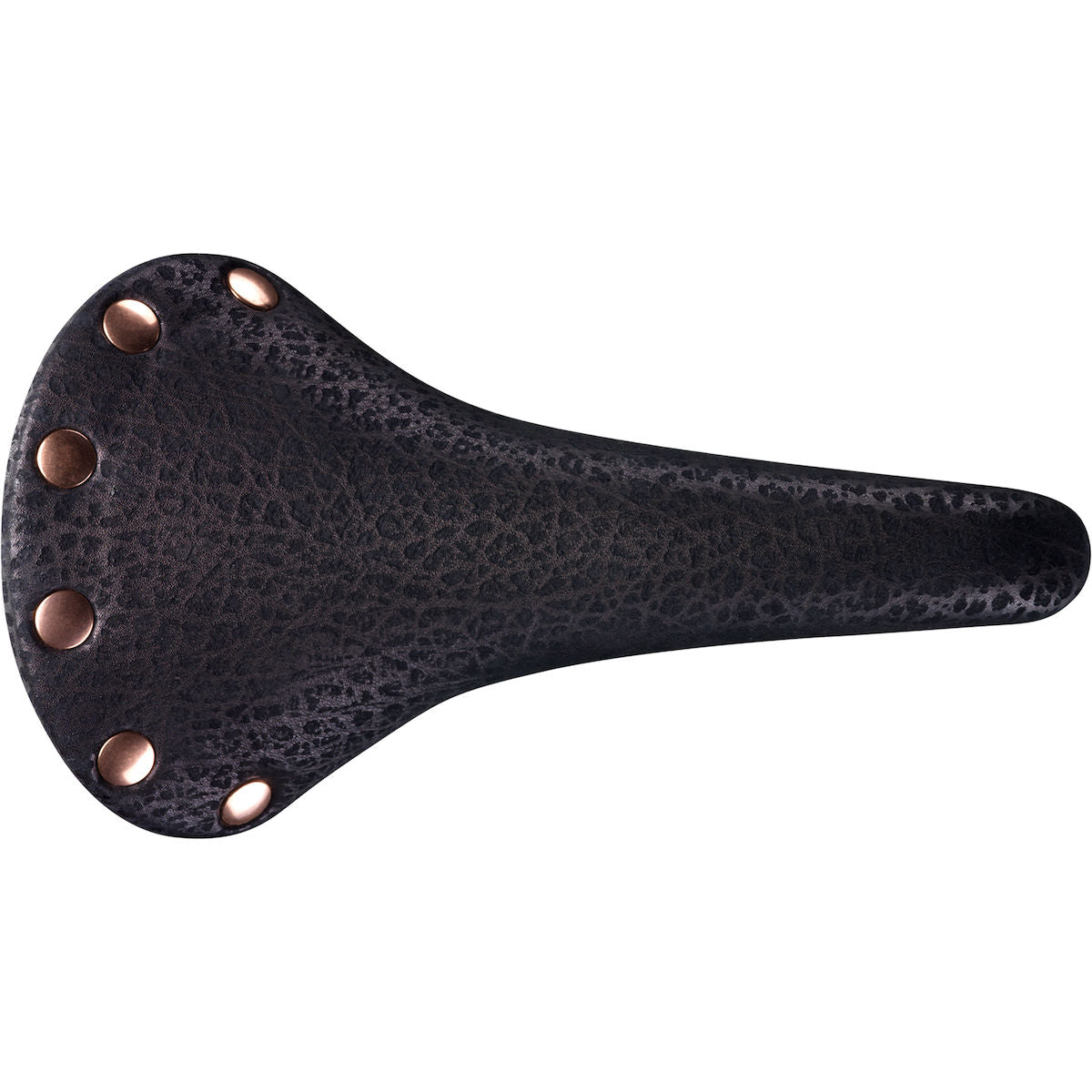 Regal Rennrad Sattel - black printed leather