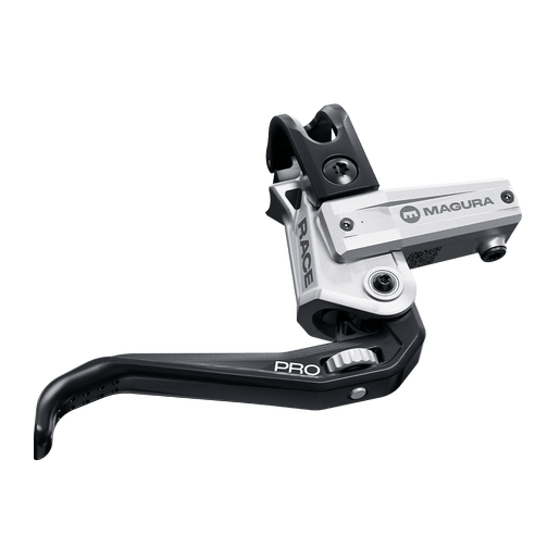 Race Pro disc brake set, 4-piston - silver/black
