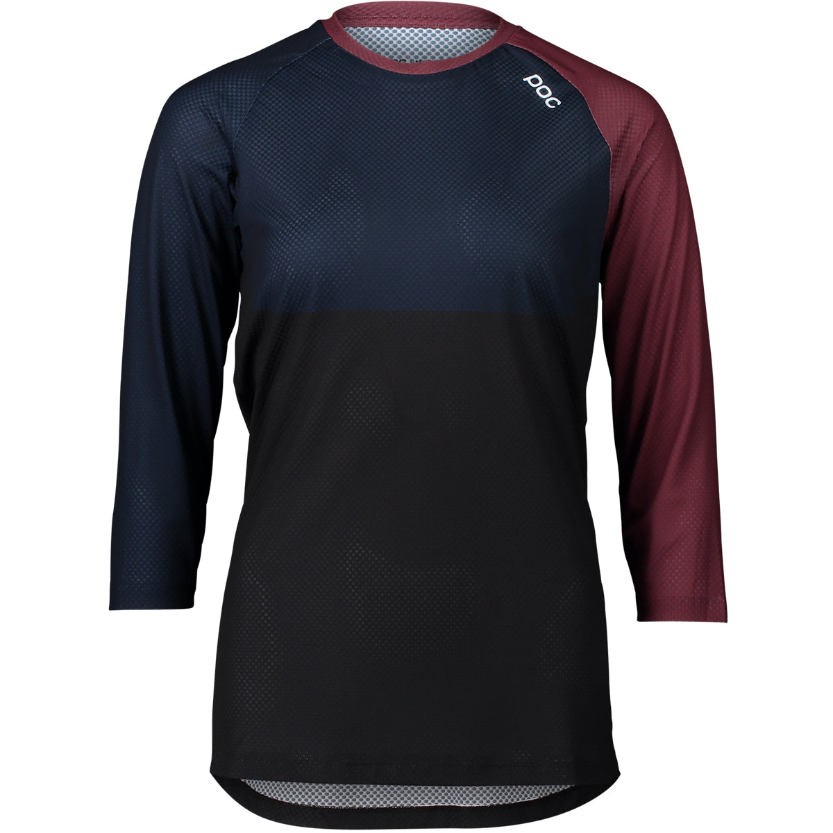 W's Pure 3/4 Jersey - Propylene Red/Turmaline Navy/Uranium Black