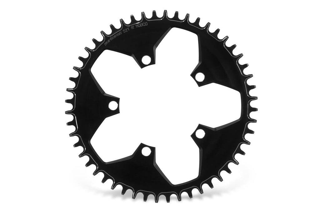 110 BCD Kettenblatt, 5 Loch, rund - schwarz