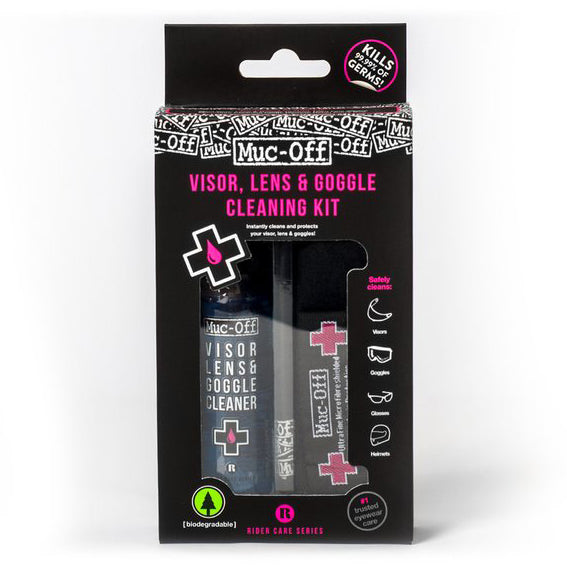 Helm, Visier & Sportbrille Reinigung Kit