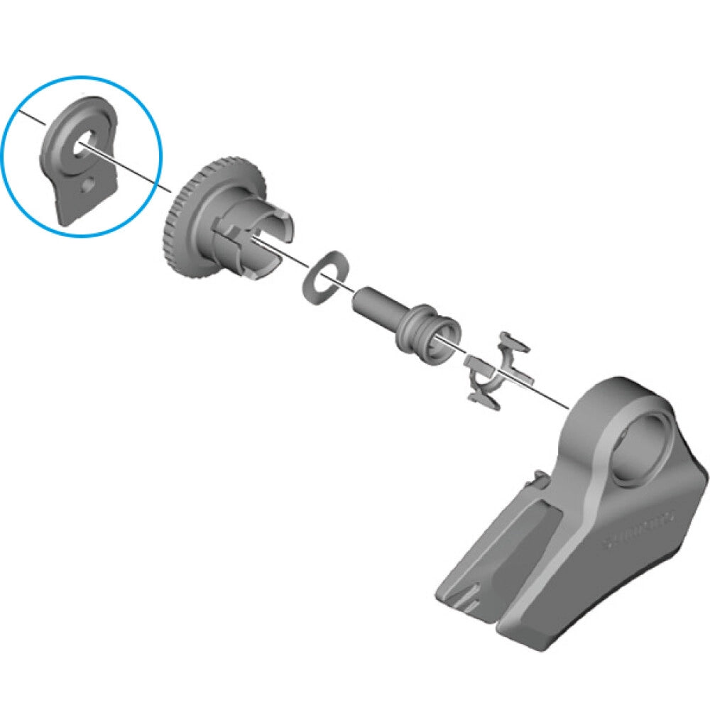Spacer for SHIMANO E-BIKE SYSTEMS chain guide CD-EM800