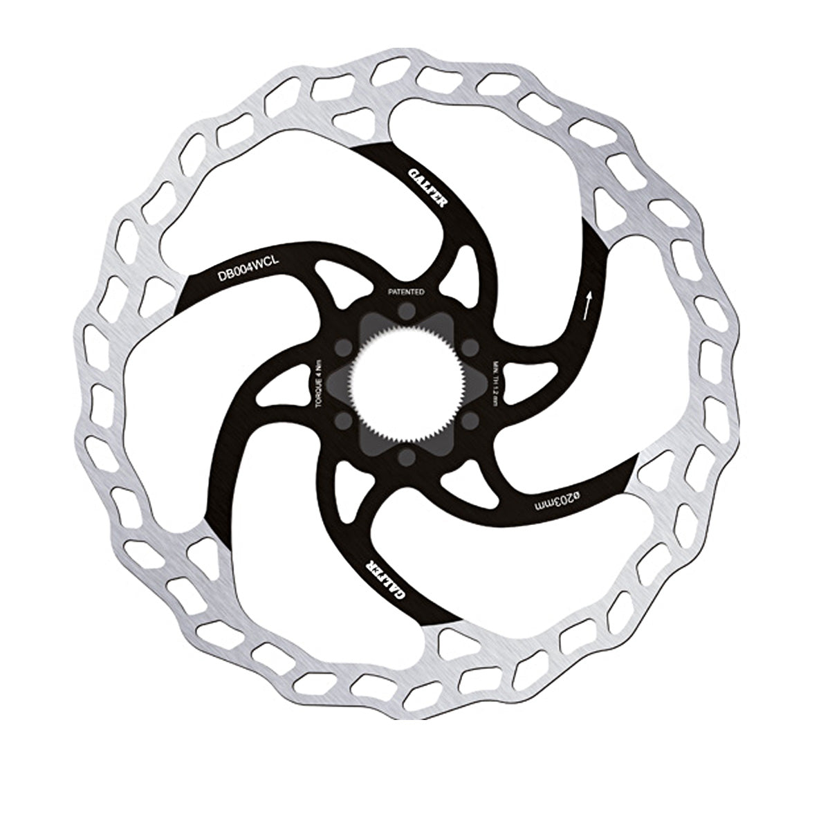 Wave Fixed MTB Centerlock Bremsscheibe 1,8 mm