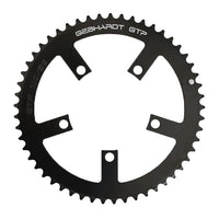 Classic chainring, 5 hole, 130 mm - black