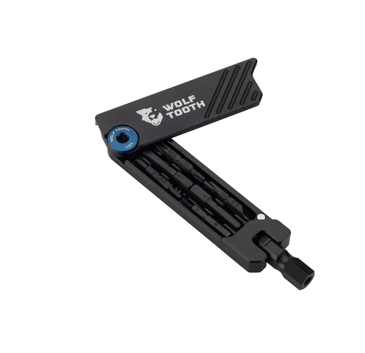 6-Bit Hex Wrench Multitool - black/blue