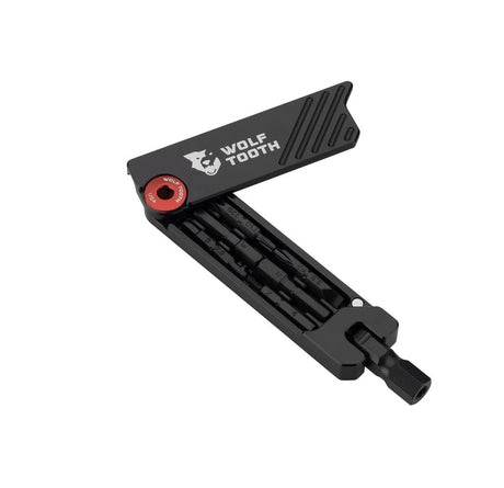 6-Bit Hex Wrench Multitool - black/red