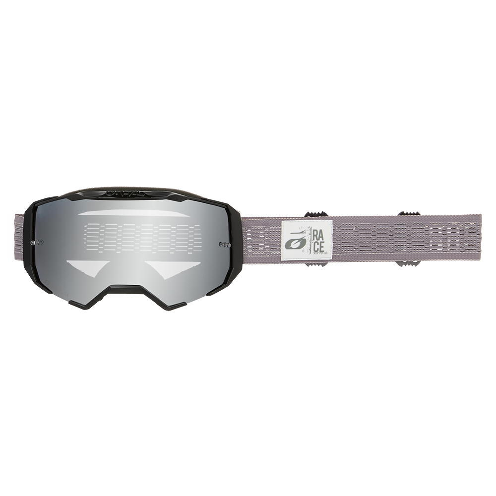 Static B-22 V.25 Goggle - gray - silver mirror