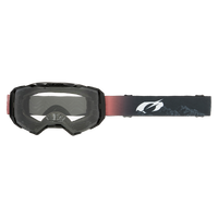 Covert B-22 V.25 Goggle - black/red - clear