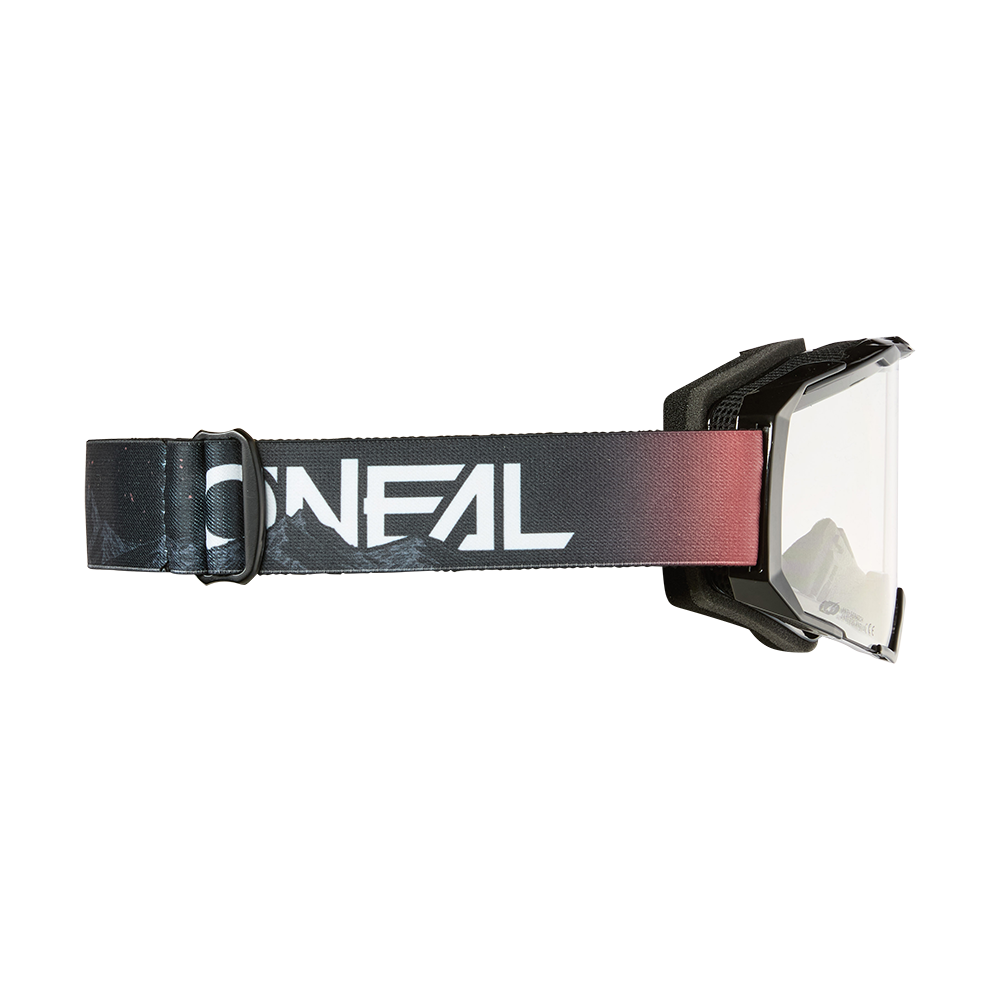 Covert B-22 V.25 Goggle - black/red - clear