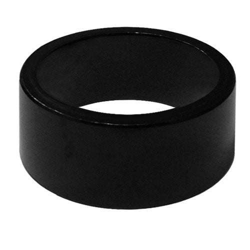 Distanziatore in alluminio - nero