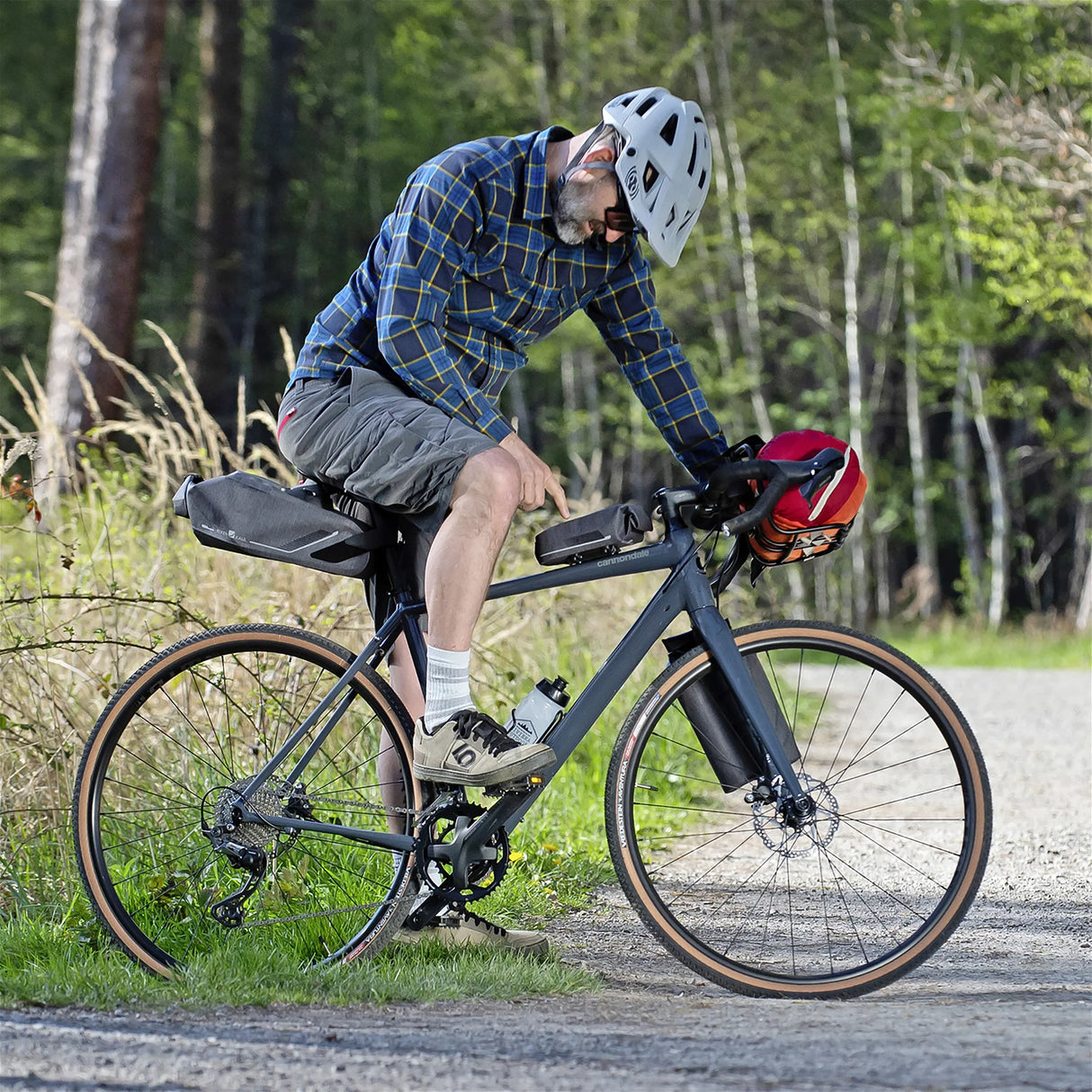 KLICKfix Rahmentasche Framebag Phone Waterproof 1L - grau