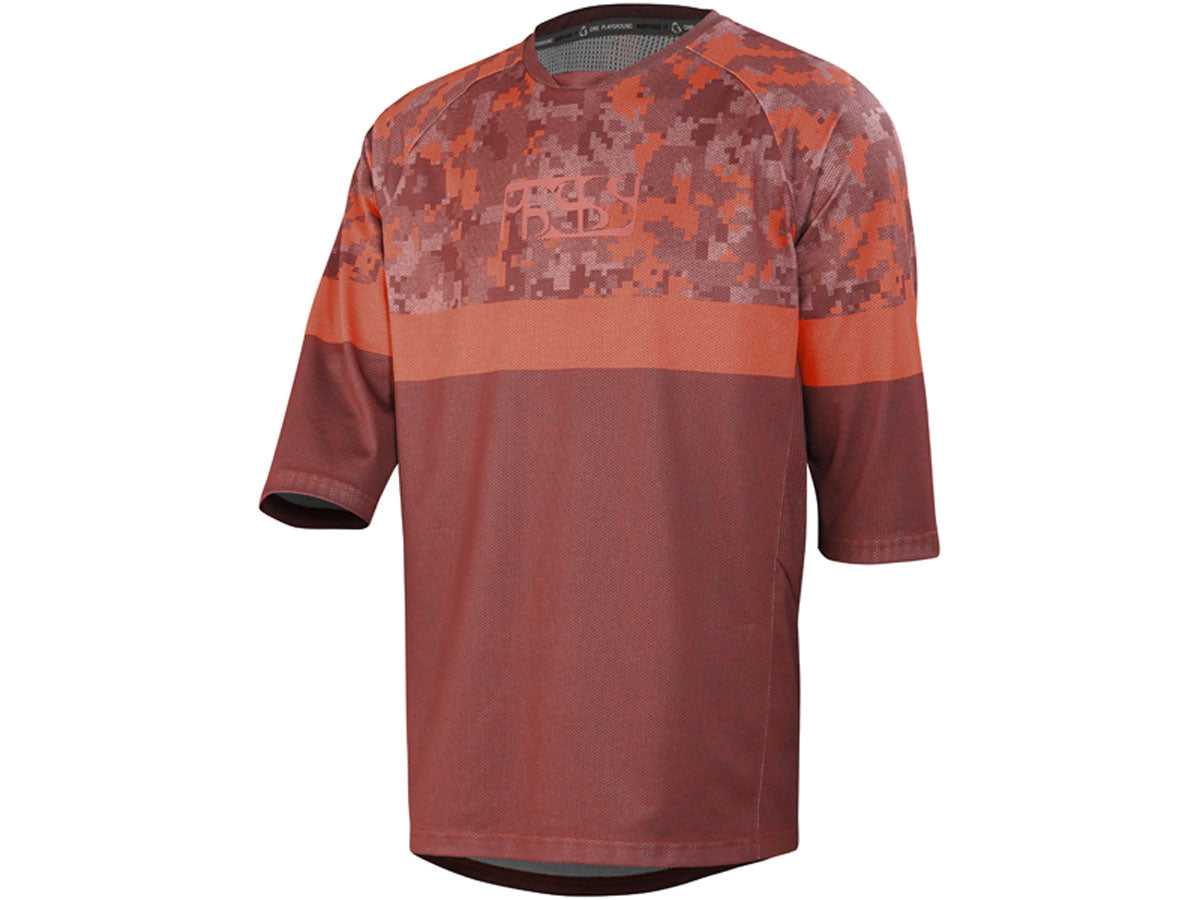 Carve Air Trikot - Rot/Camo - 3/4