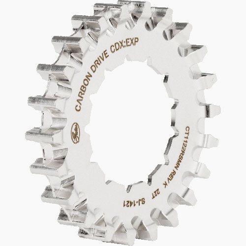 CDX Riemenscheibe hinten, Rohloff - silber