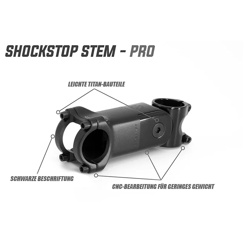 ShockStop PRO gefederter Vorbau, +/- 6 Grad